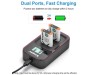 KingMa NP-BX1 Battery + Dual Slot USB LCD Charger Kit KingMa NP-BX1 Battery + Dual Slot USB LCD Charger Kit